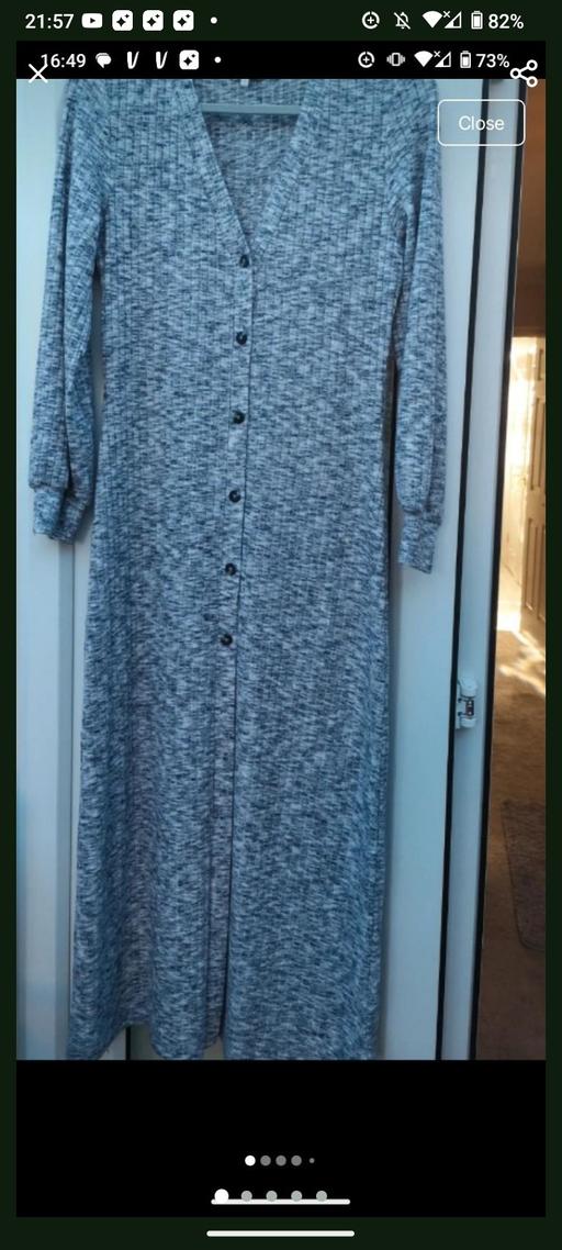  — women maxi cardigan size 8