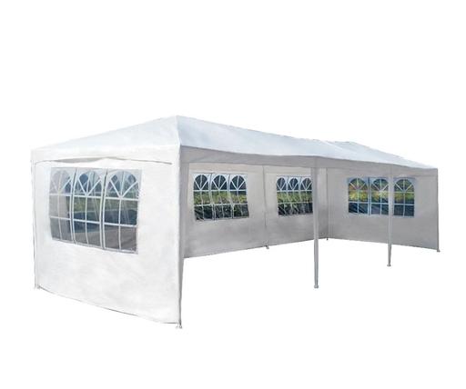  — White 3x9m Waterproof Outdoor PE Garden Gazeb