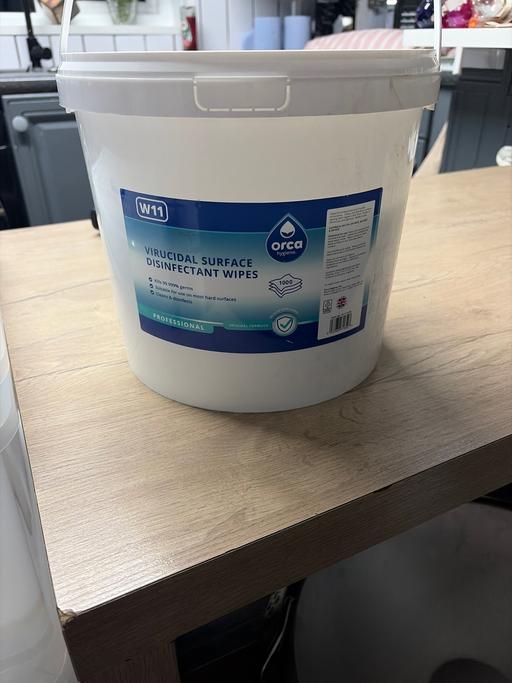  — Orca W11 virucidal surface wipes