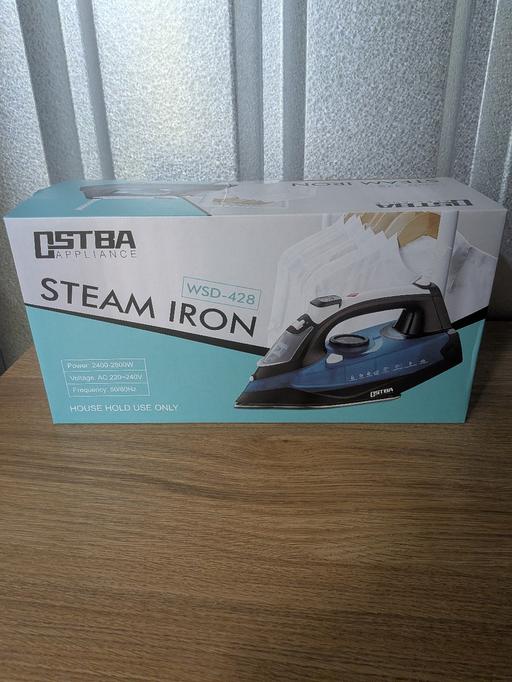  — New steam iron