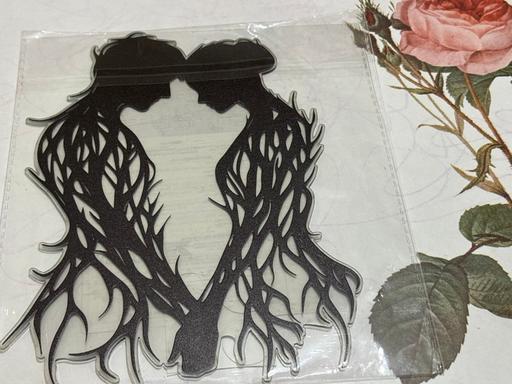  — Couple Tree Silhouette Acrylic Wall Decor