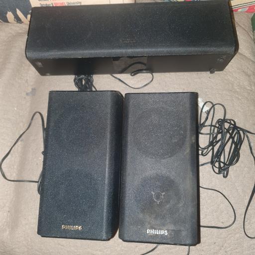  — Phillips Sound Surround Soeakers , Good Con.