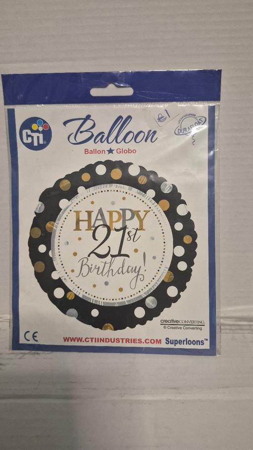  — helium balloon