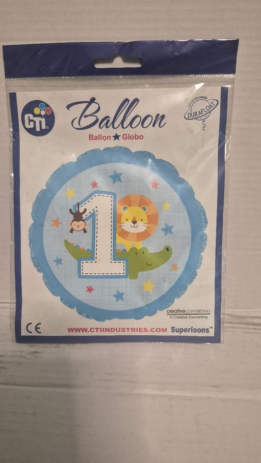  — helium balloon