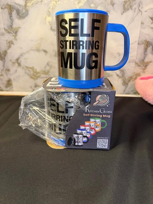 — Battery operated Self stirring Mug-Automatic