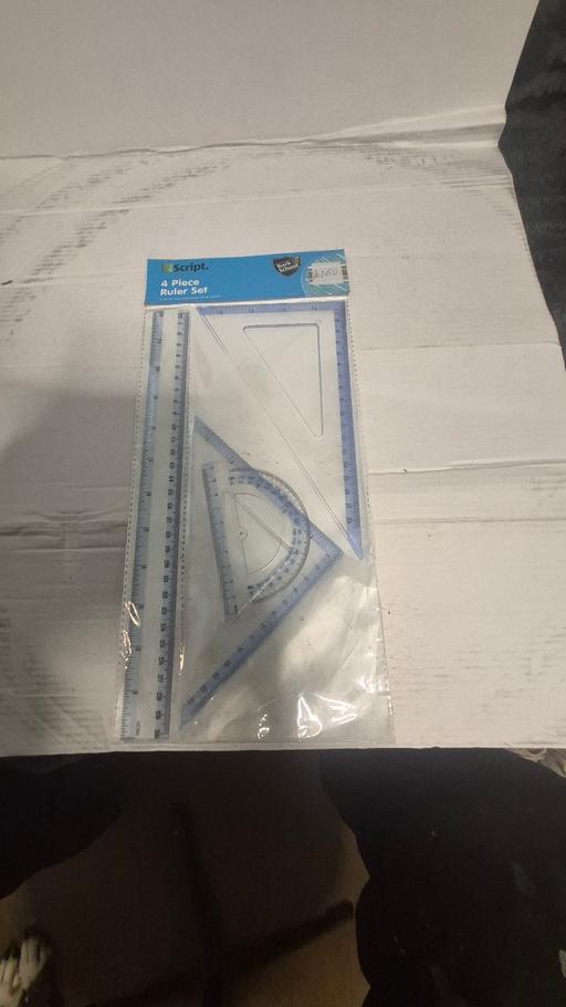  — 4 piece ruler set