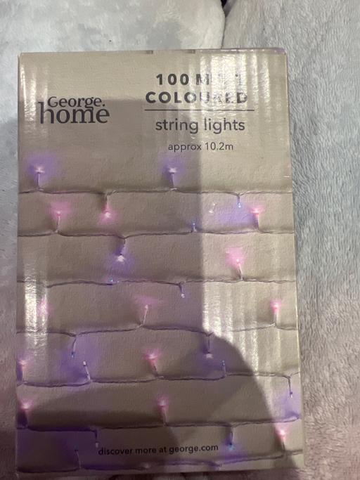  — Multi coloured string lights