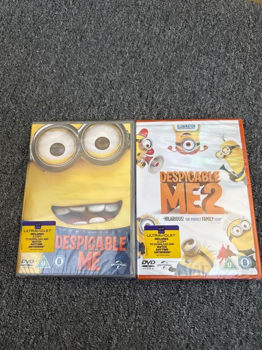  — 2  NEW x Despicable Me DVDS