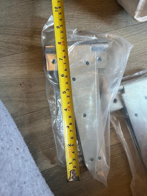  — Gate hinges new set of two a few sets