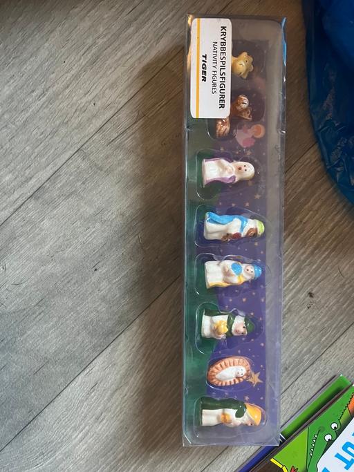  — New small nativity figures ornaments