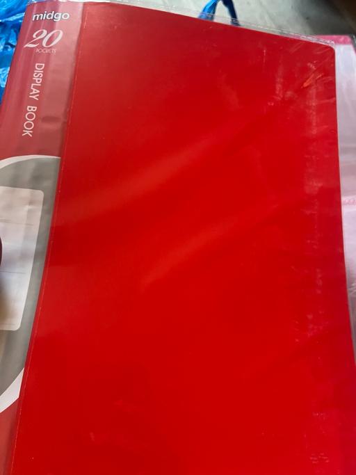  — A4 project book with 20 clear sleeve