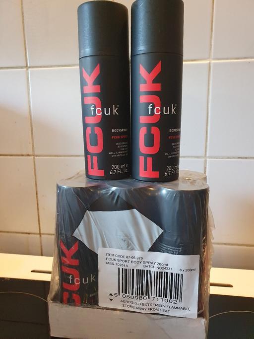  — FCUK Deodorants x 8