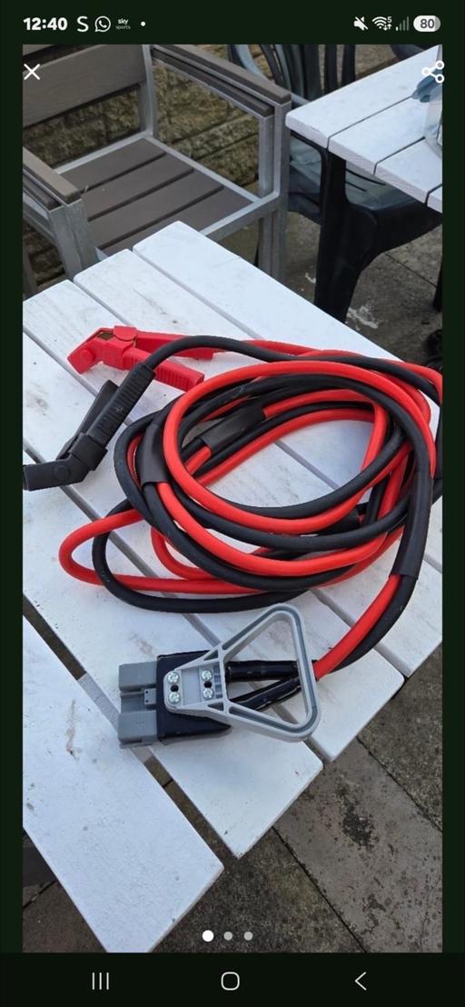  — Heavy duty jump leads(Booster Cables)