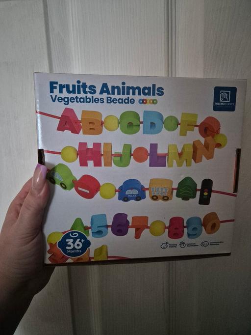  — new Fruits Animals Vegetables Bead Thread