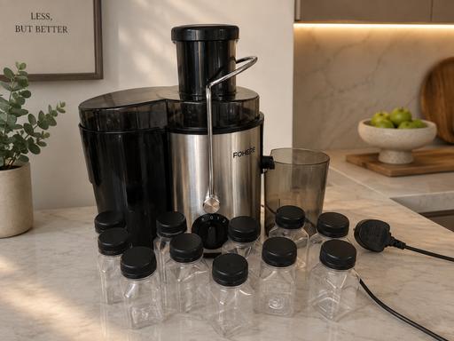  — Fohere Juicer juicing machine with Bottles