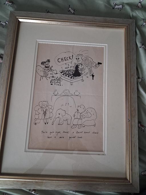  — an original by cartoonist James thurber