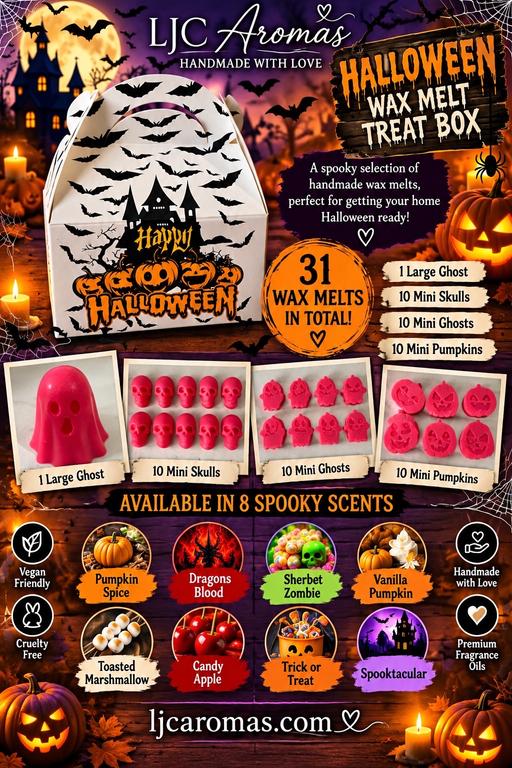  — Halloween wax melts treat box