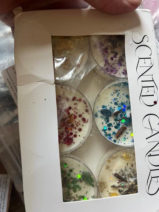  — New pretty sparkly candles pack of 6
