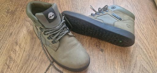  — Timberland boots.