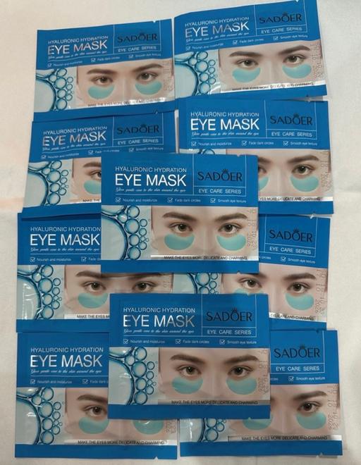  — Eye masks