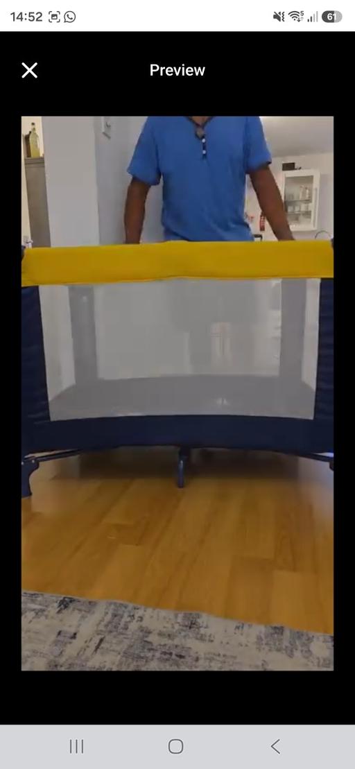  — foldable crib / Travel Cot