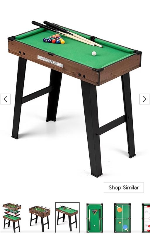  — Children’s 4 in 1 Games Table