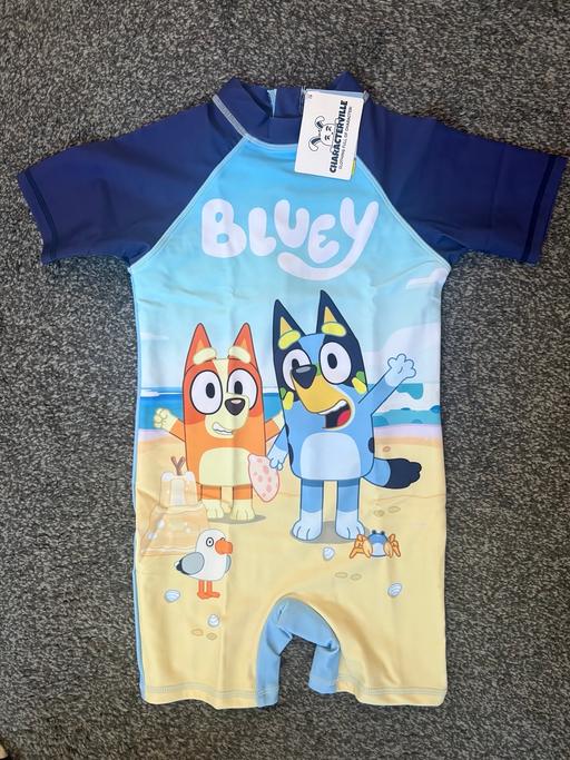  — Bluey swimsuit age 3-4 years
