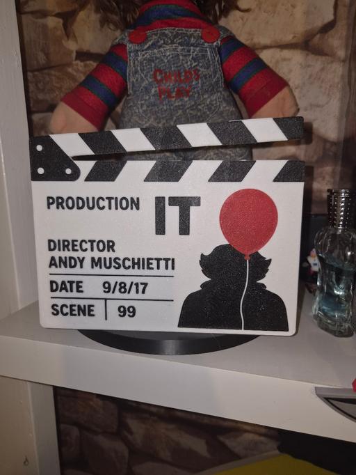  — pennywise Clapper board