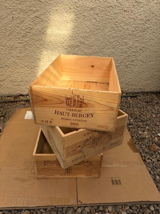  — Wooden Crates/Boxes