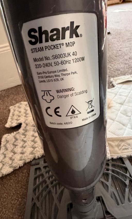  — SHARK Steam Mop