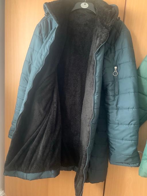  — Full length fur lined winter coat