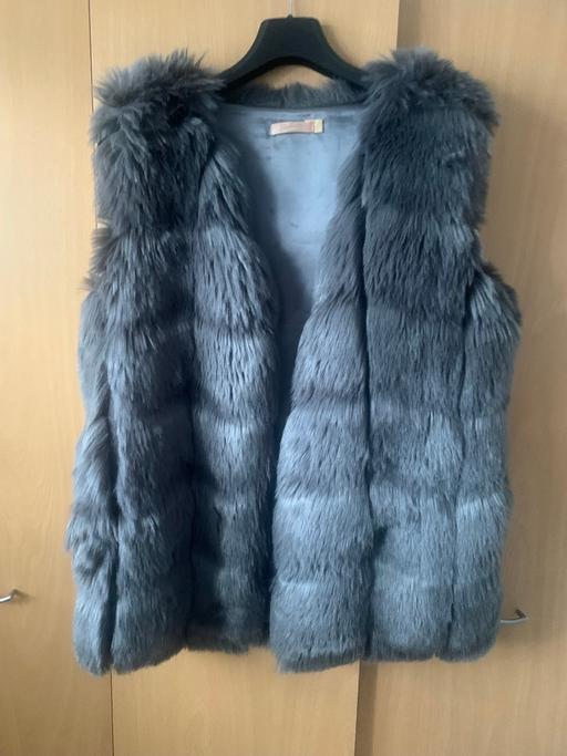 — Fur gillet like new