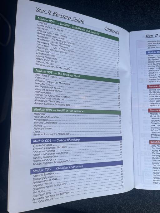 — CGP OCR Double Award Science Year 11