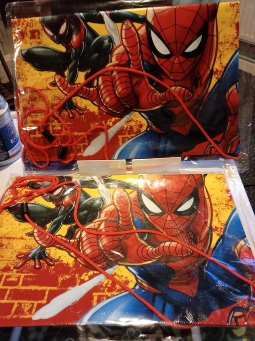  — 2 brand new SPIDERMAN GYM BAGS