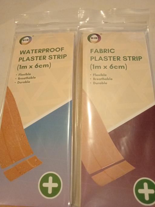  — 2 brand new PLASTER STRIP SETS