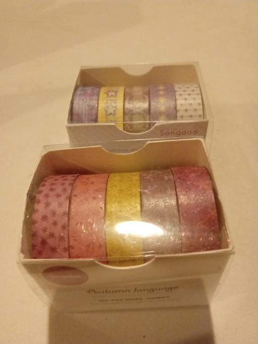  — 2 brand new washing tape sets