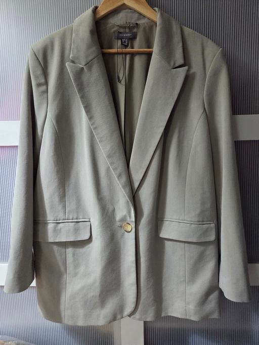  — Size 16 PRIMARK pale sage green blazer
