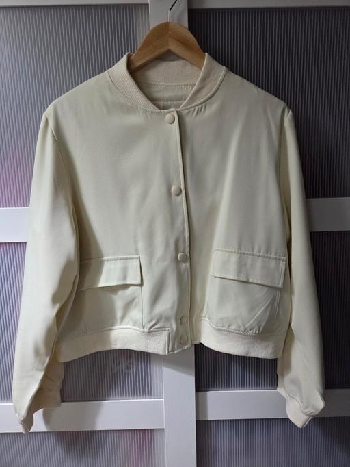  — NEW size 14-16 cream jacket