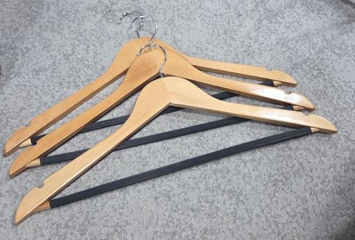  — 3 Wooden hangers