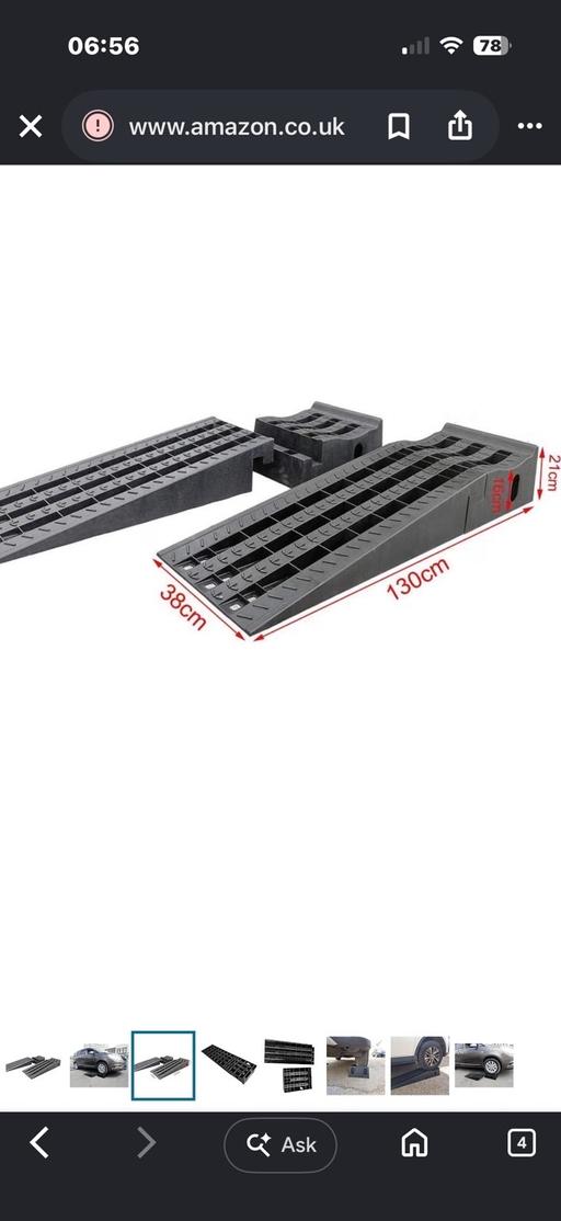  — Car ramps