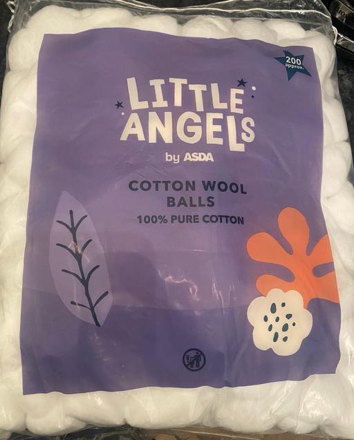 — Little angels cotton wool 200 balls