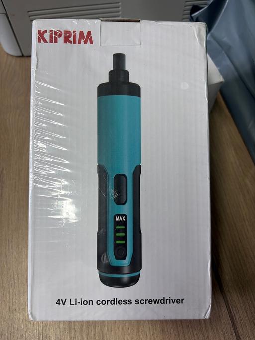  — 4V li-ion cordless screwdriver