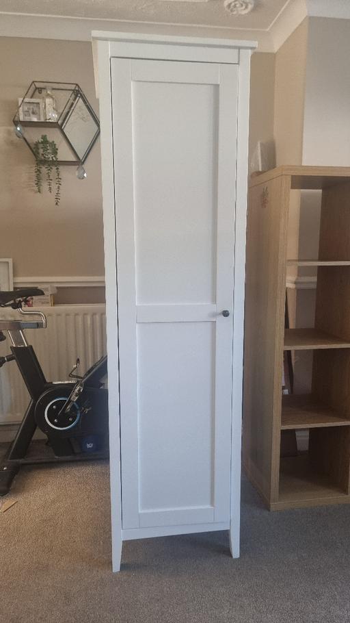  — Lynton white wardrobe -Dunelm