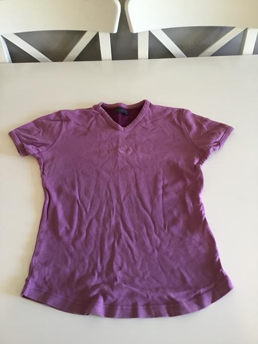  — Vintage Ted Baker small writing pink top.