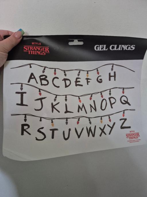  — new Stranger Things Gel Clings