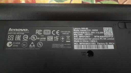  — Lenovo B50-80 spares or repair