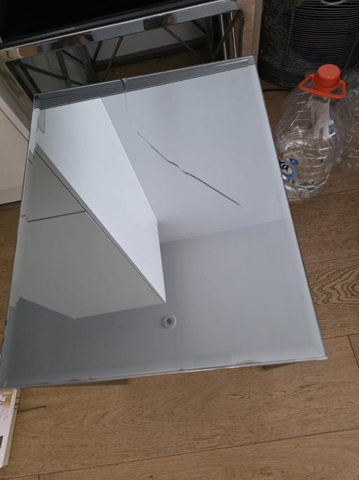  — 3 sets of glass tables