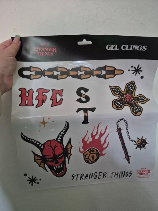 — new Stranger Things Gel Clings