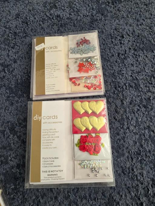  — card making kits 2 for a £1