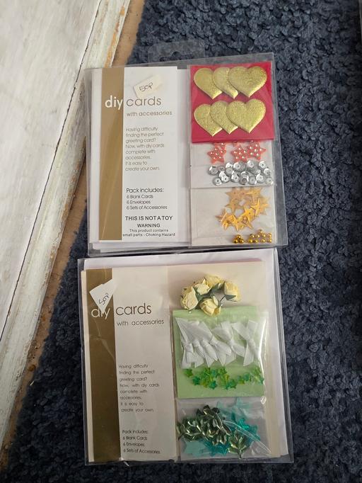  — card making kits 2 for £1